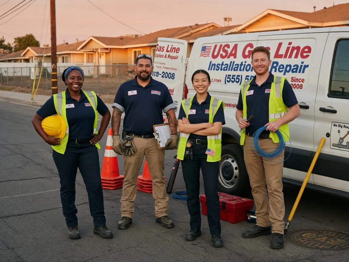Gas Line Installation company in Frakes, KY